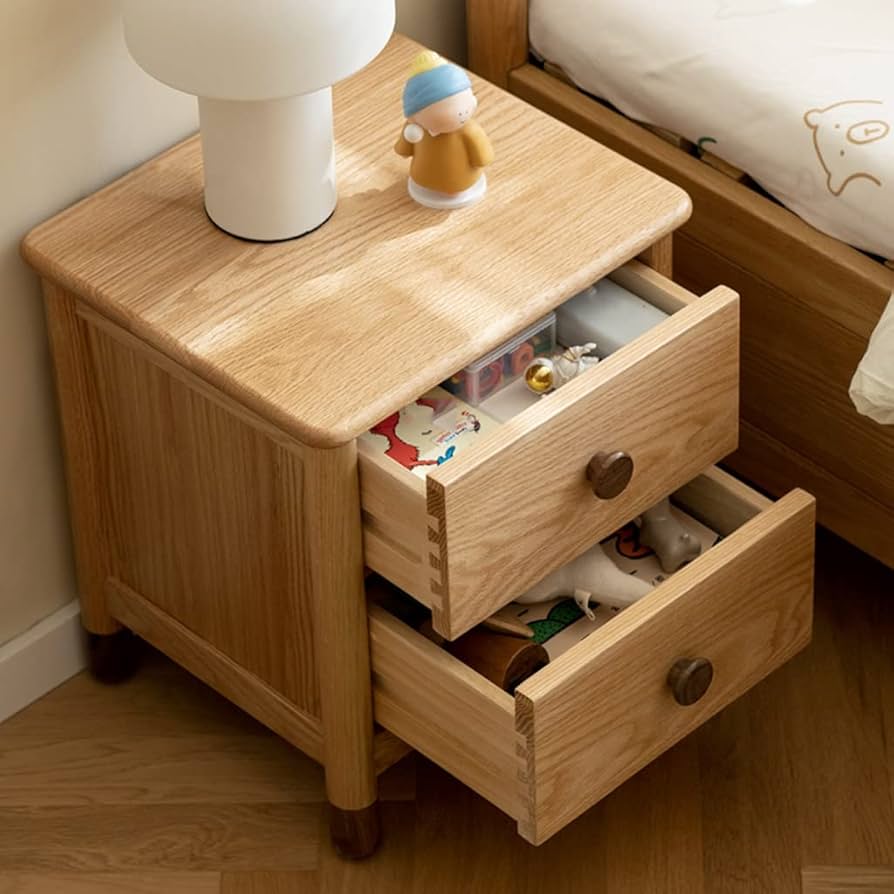 Amazon.com - Side Tables Bedroom Modern Bedside Table with 2